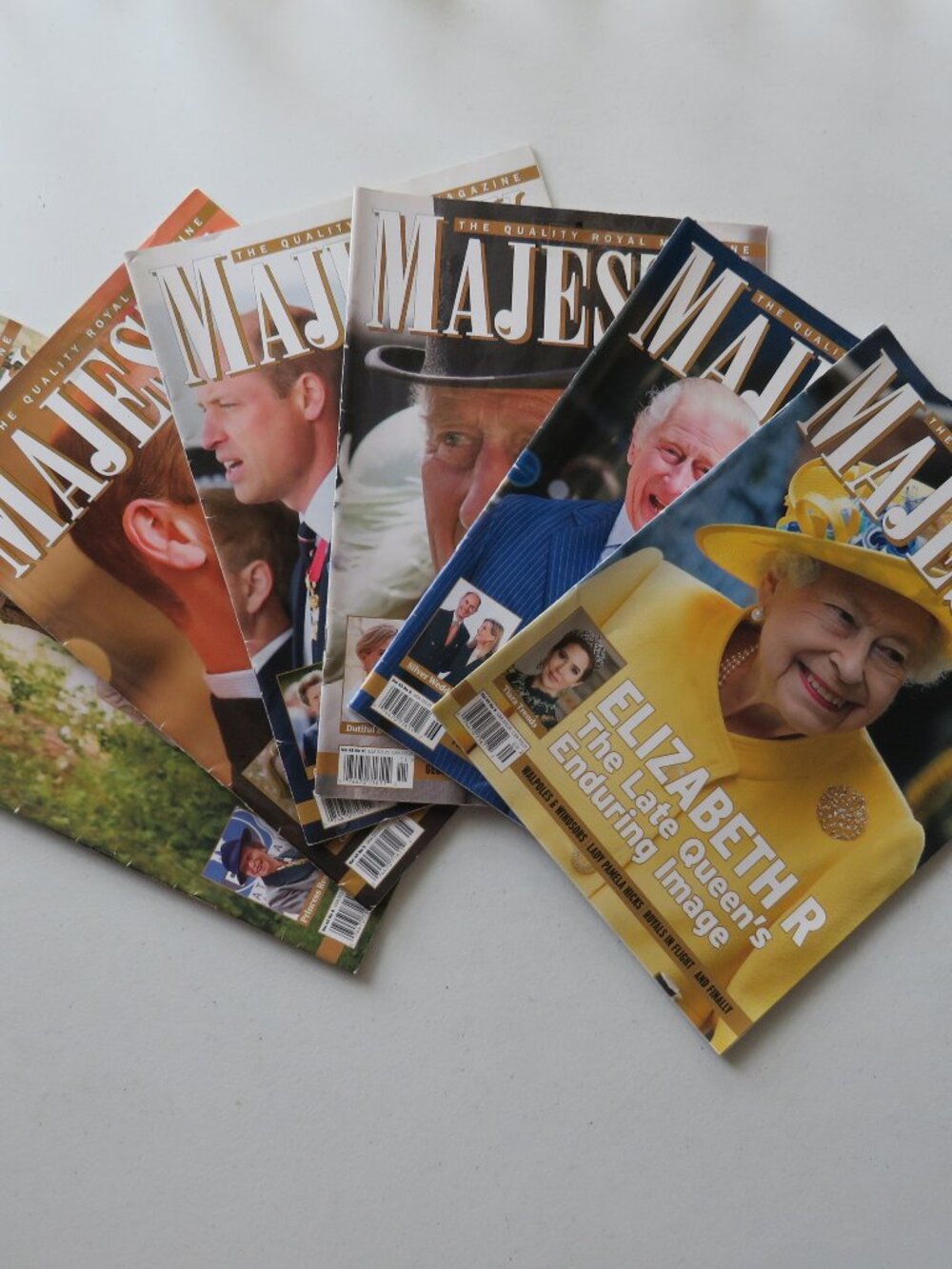 Majesty Magazine Royal Family Lot Of 6 2024